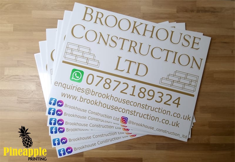 Advertising, Safety, Shop front or Welcome boards for events