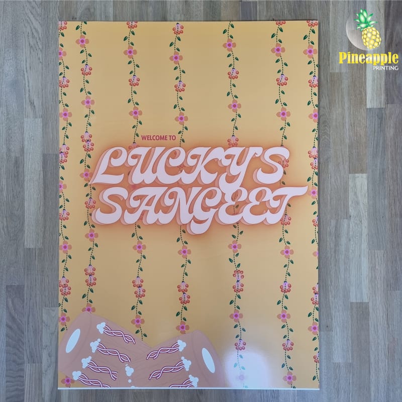 Advertising, Safety, Shop front or Welcome boards for events