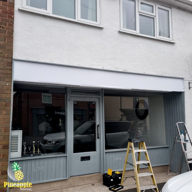 Advertising, Safety, Shop front or Welcome boards for events