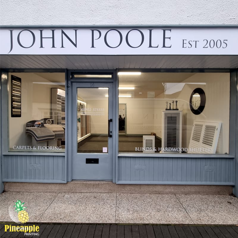 Advertising, Safety, Shop front or Welcome boards for events