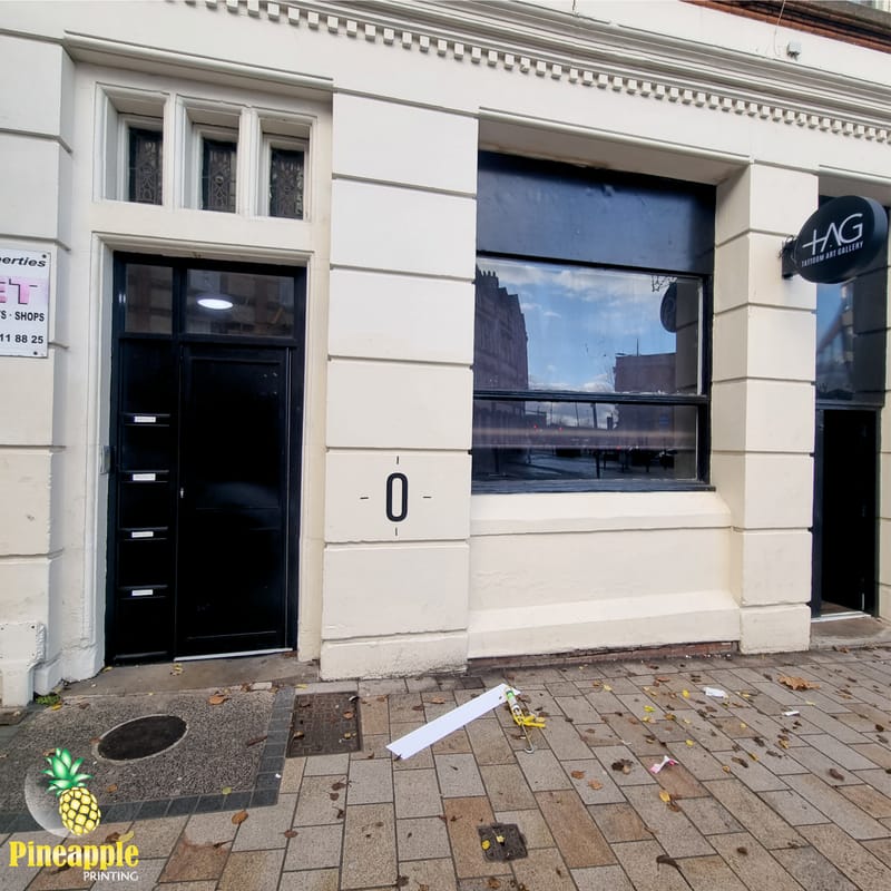 Advertising, Safety, Shop front or Welcome boards for events