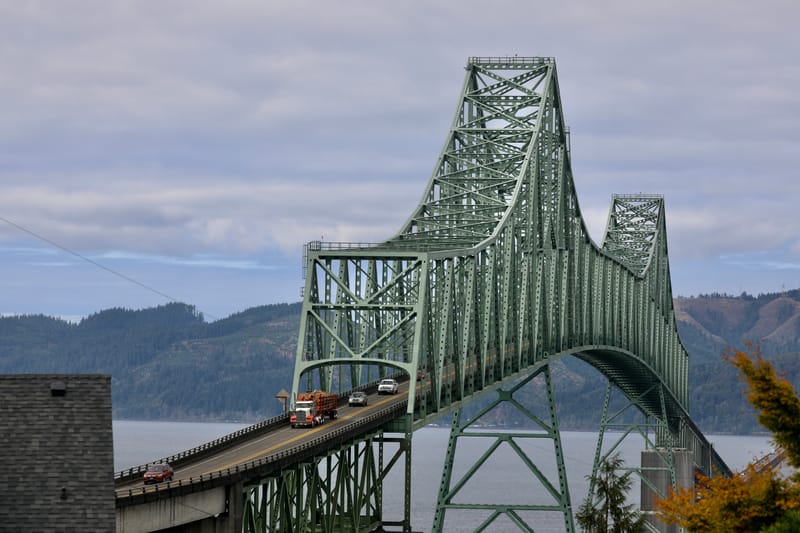 Cotes de l'Oregon 1 : Astoria City & Columbia River