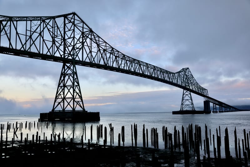 Cotes de l'Oregon 1 : Astoria City & Columbia River