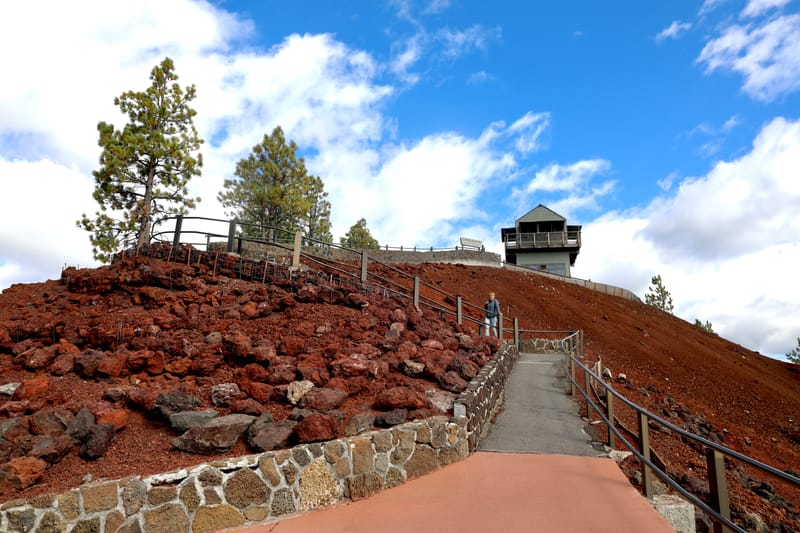 Oregon Est 2 : Bend, Newberry Ntl Volcanic Monument, Lava Lands, Paulina Peak
