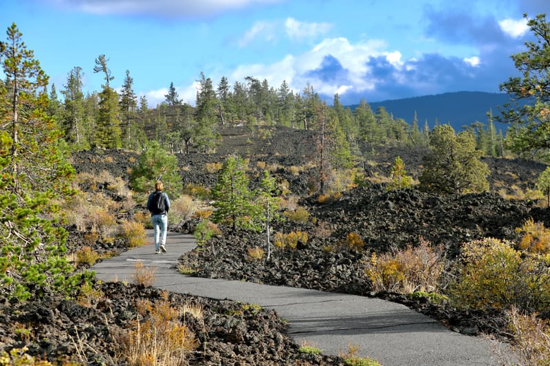 Oregon Est 2 : Bend, Newberry Ntl Volcanic Monument, Lava Lands, Paulina Peak