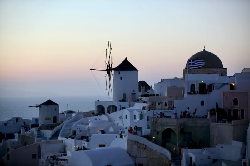 2. GRECE, Santorin et la cité d'Oia (cette fois ci à l'HRZ)