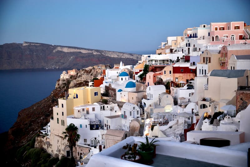 2. GRECE, Santorin et la cité d'Oia (cette fois ci à l'HRZ)