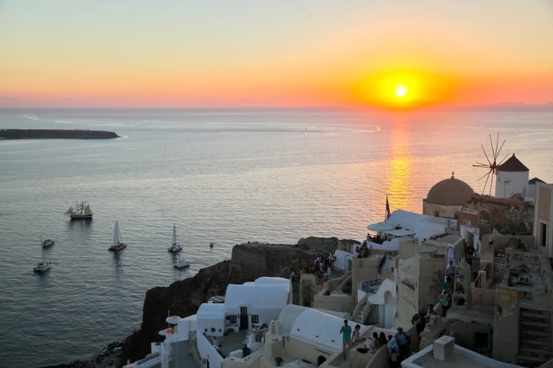 2. GRECE, Santorin et la cité d'Oia (cette fois ci à l'HRZ)