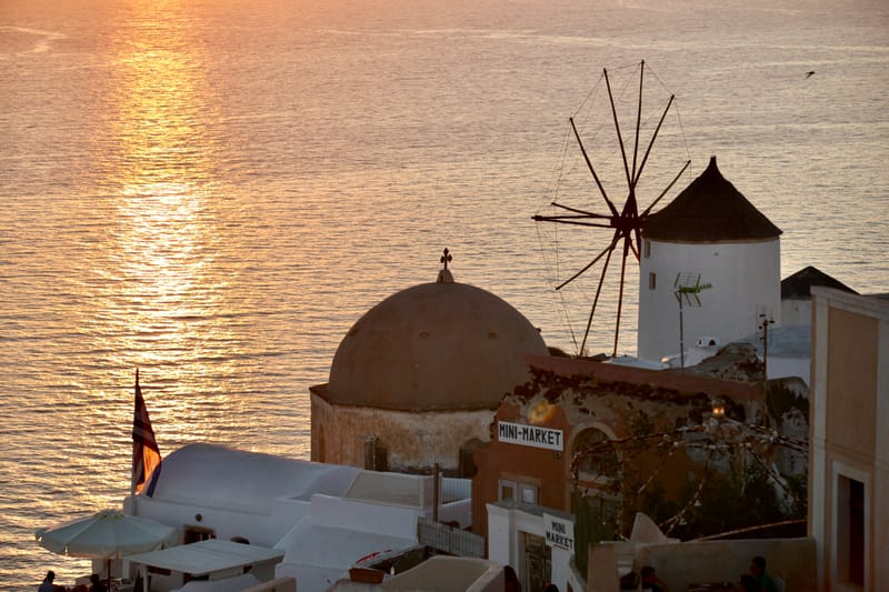 2. GRECE, Santorin et la cité d'Oia (cette fois ci à l'HRZ)