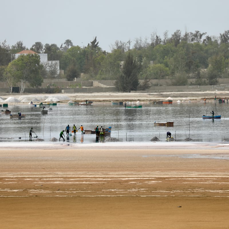 5. En passant par le lac Rose... et les plages de l'Atlantique