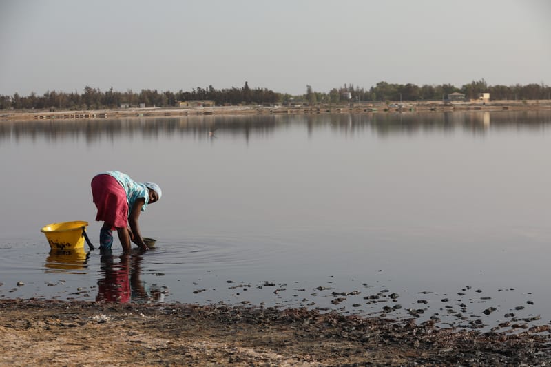 5. En passant par le lac Rose... et les plages de l'Atlantique