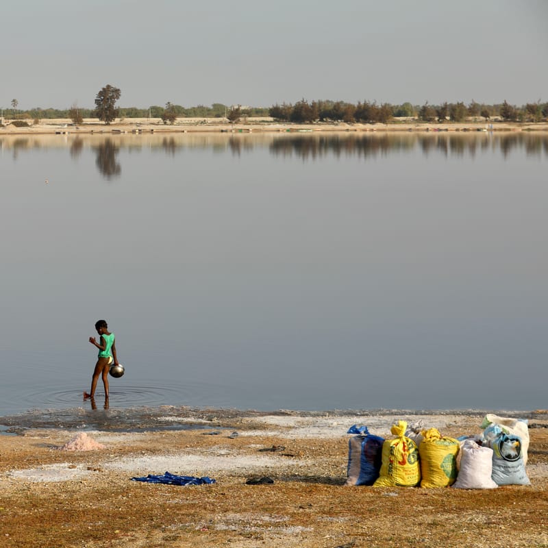 5. En passant par le lac Rose... et les plages de l'Atlantique