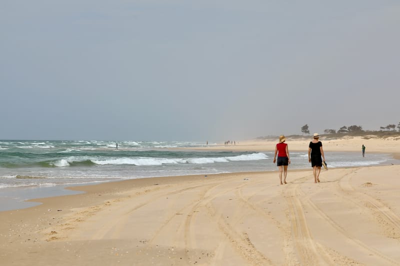 5. En passant par le lac Rose... et les plages de l'Atlantique