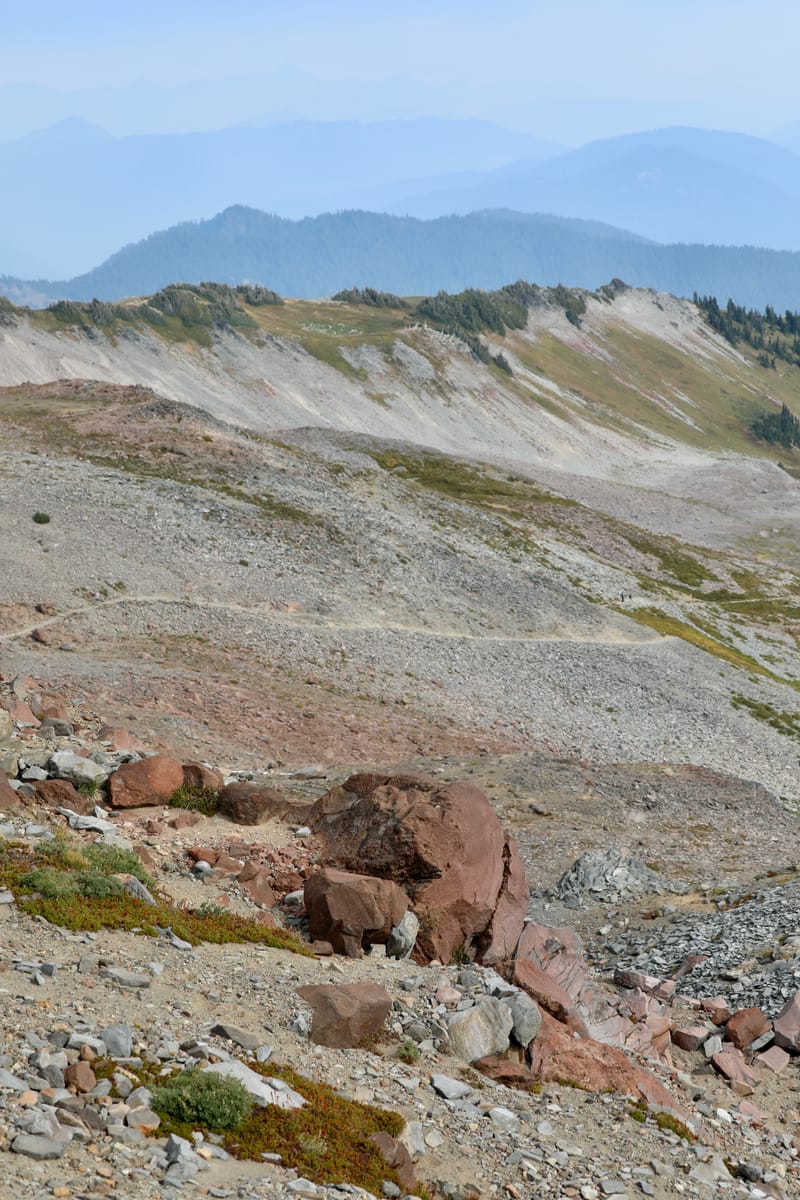 Chaîne volcanique des Cascades : Mount Rainier & Mount St Helens