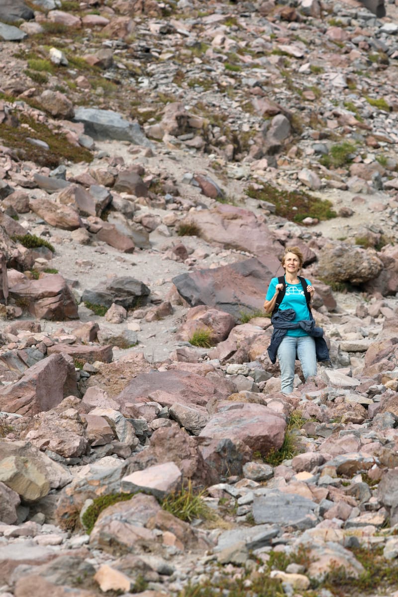 Chaîne volcanique des Cascades : Mount Rainier & Mount St Helens