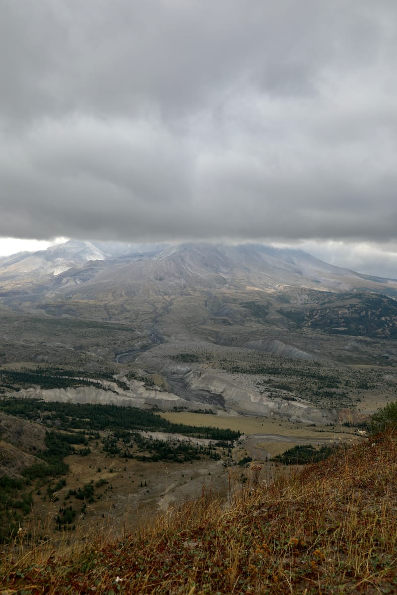 Chaîne volcanique des Cascades : Mount Rainier & Mount St Helens