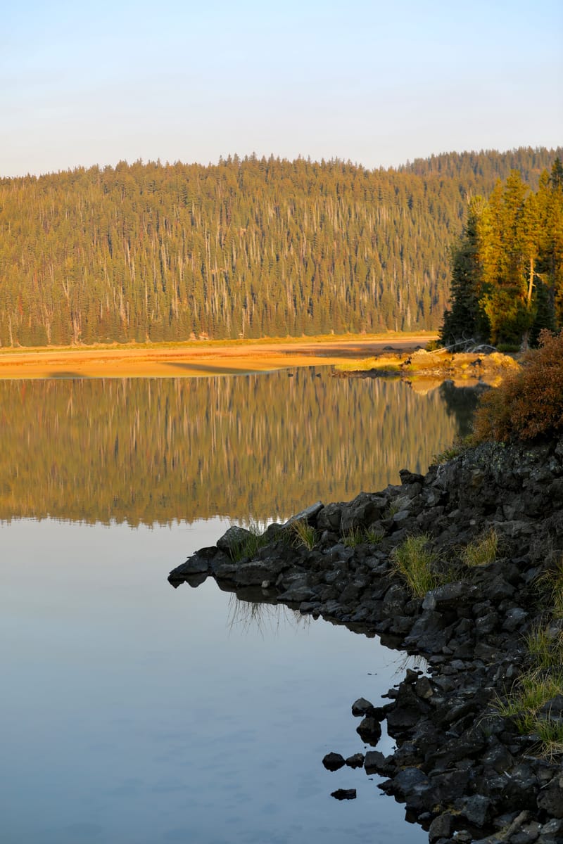 Oregon Est 1 : Cascade Lakes Scenic Hwy, Mount Bachelor & Three Sisters