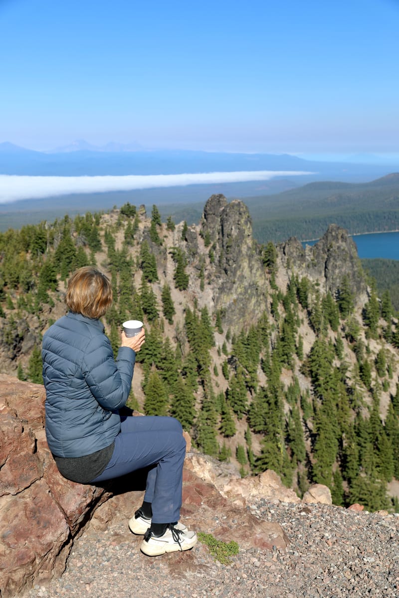 Oregon Est 2 : Bend, Newberry Ntl Volcanic Monument, Lava Lands, Paulina Peak