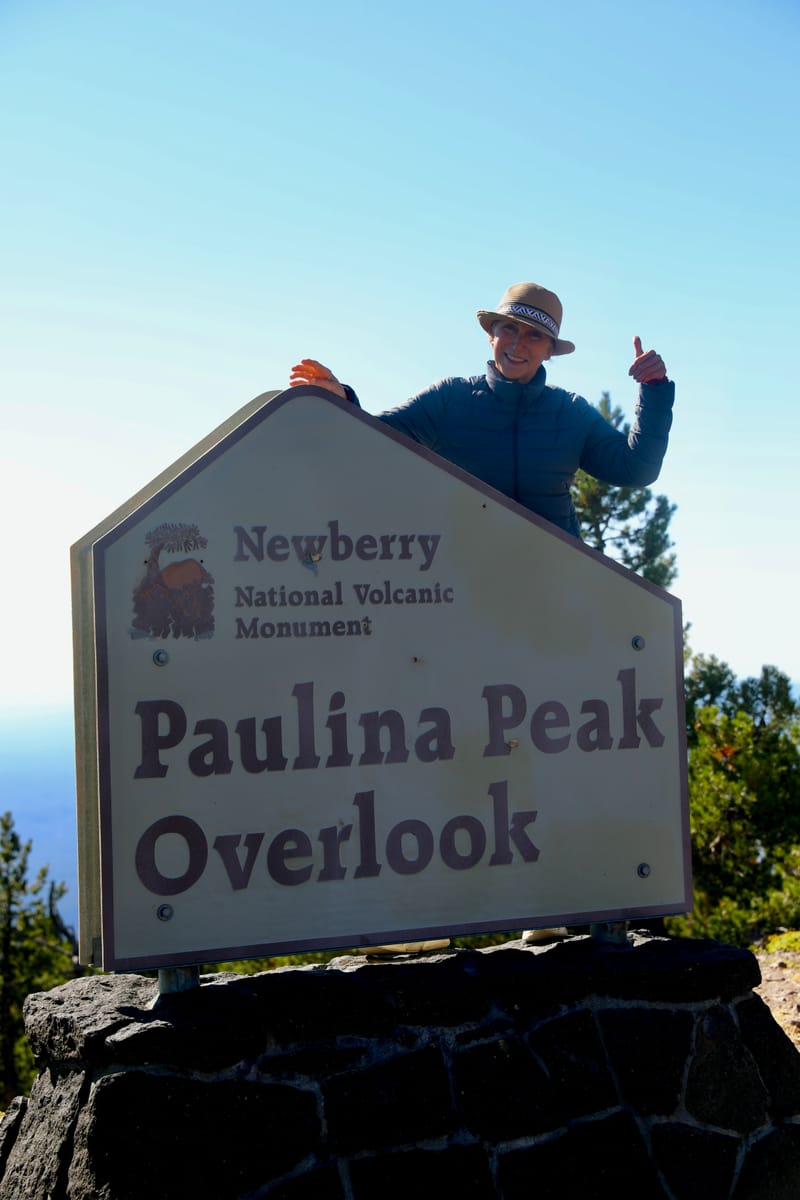 Oregon Est 2 : Bend, Newberry Ntl Volcanic Monument, Lava Lands, Paulina Peak