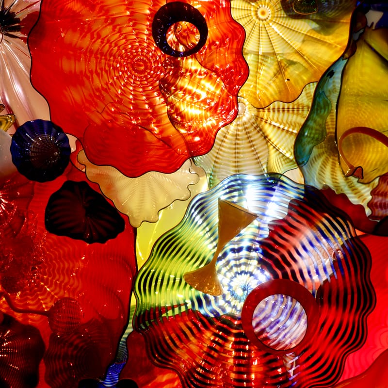 Focus sur "Chihuly Garden & Glass", Seattle