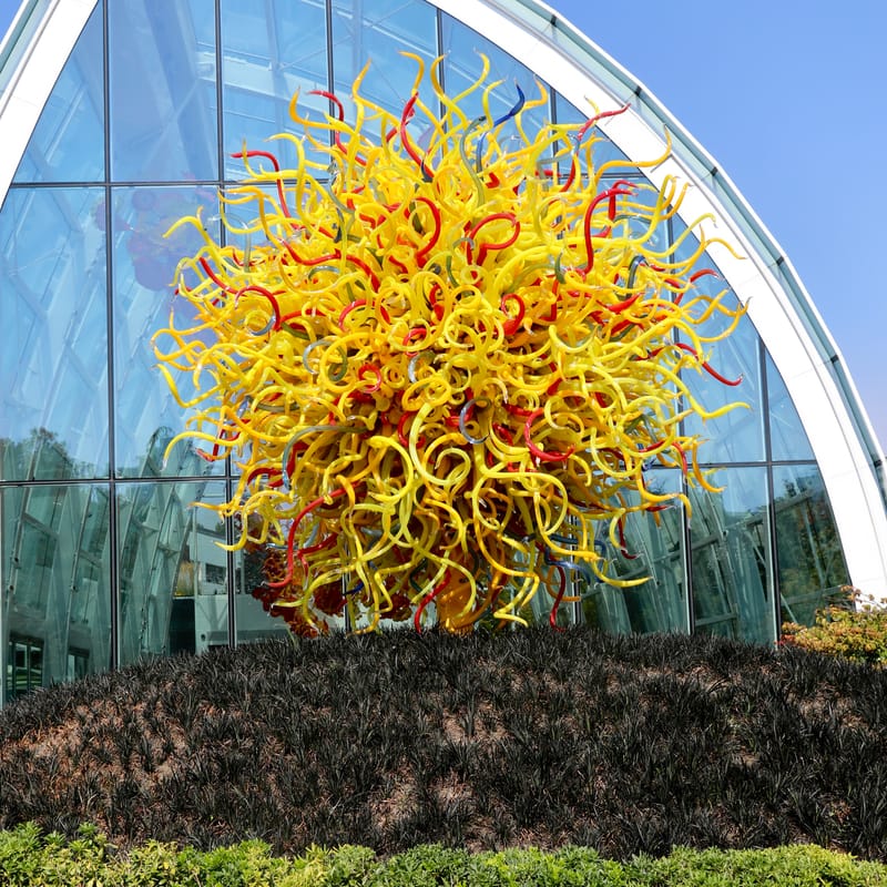 Focus sur "Chihuly Garden & Glass", Seattle