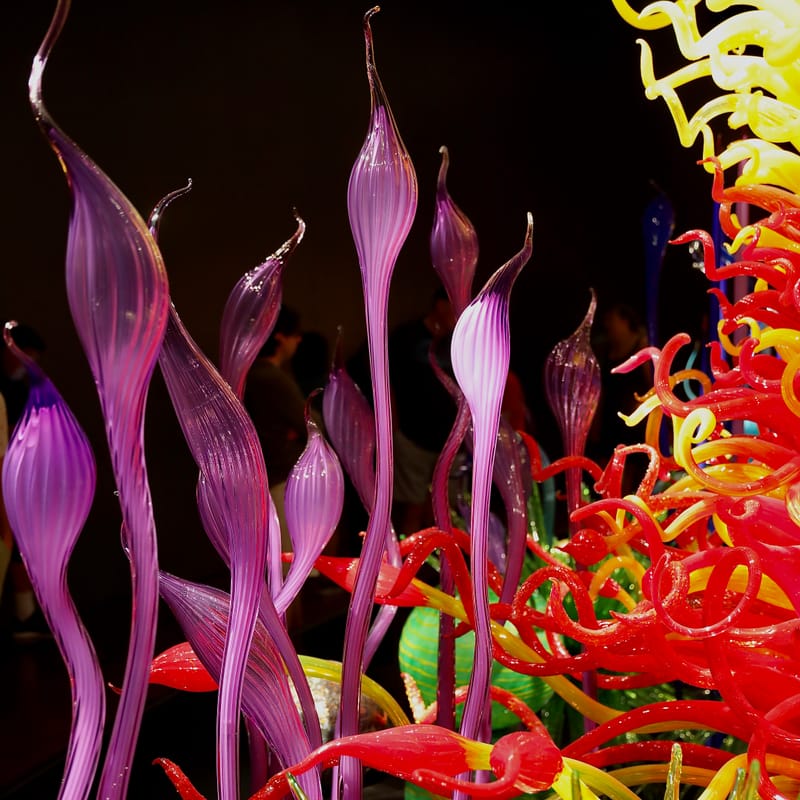 Focus sur "Chihuly Garden & Glass", Seattle
