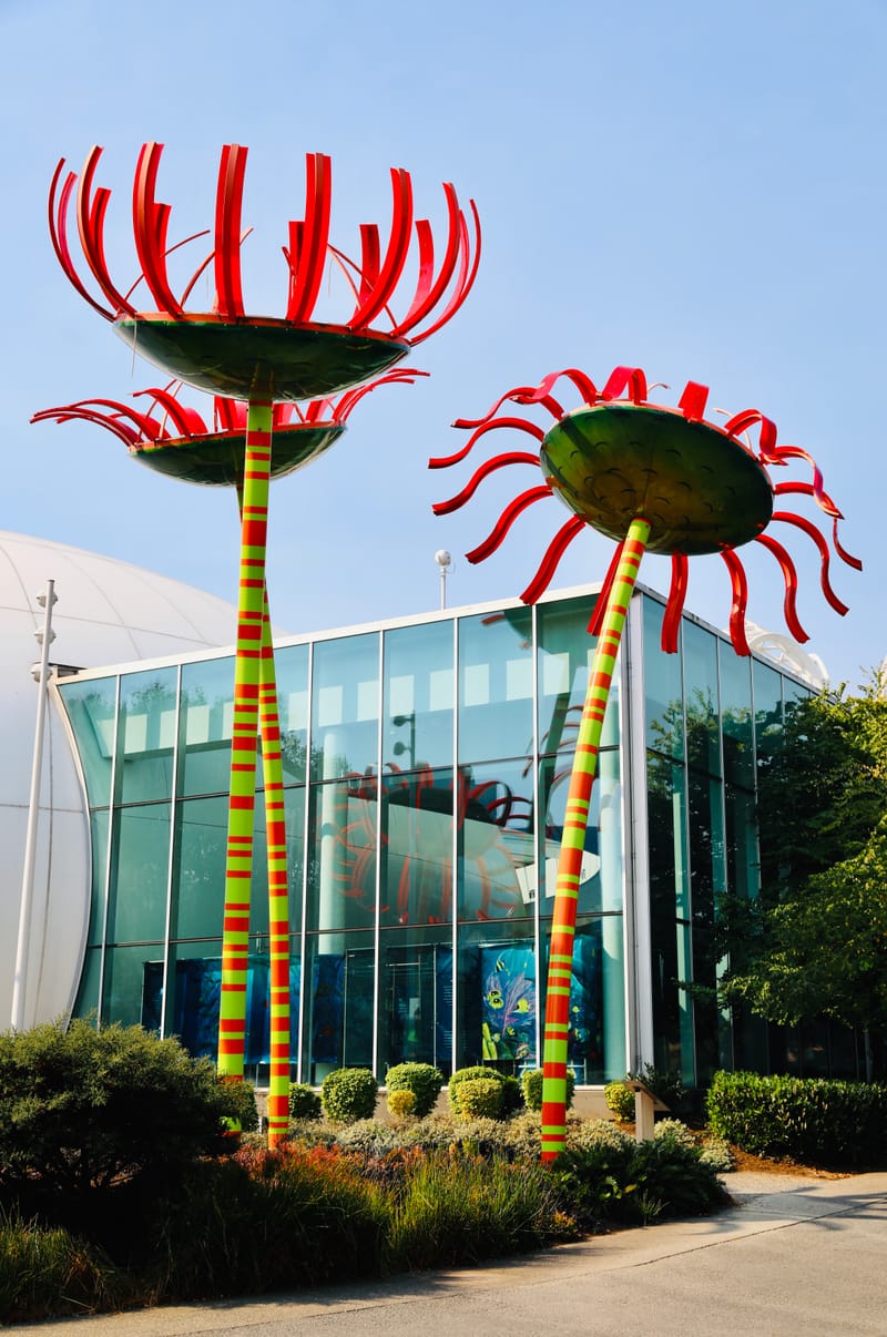 Focus sur "Chihuly Garden & Glass", Seattle