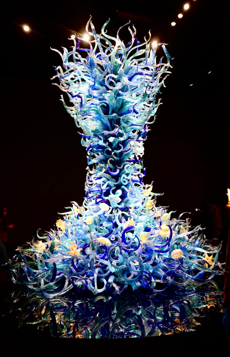 Focus sur "Chihuly Garden & Glass", Seattle