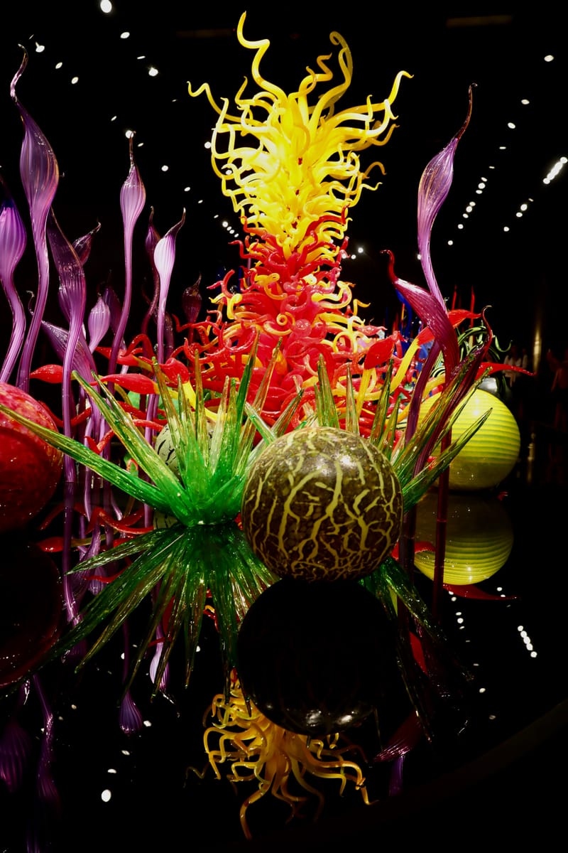 Focus sur "Chihuly Garden & Glass", Seattle