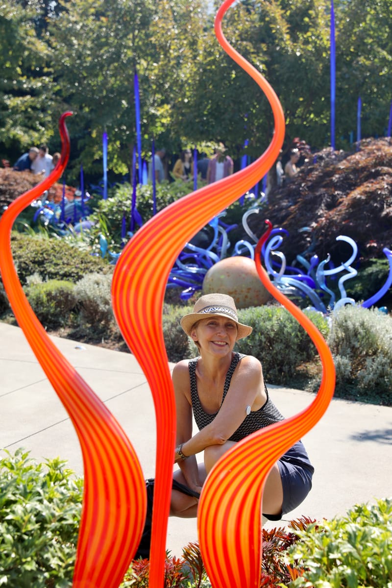 Focus sur "Chihuly Garden & Glass", Seattle