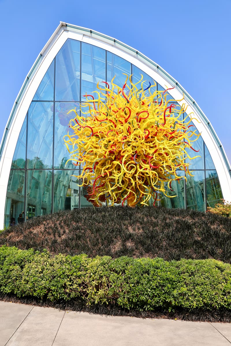 Focus sur "Chihuly Garden & Glass", Seattle