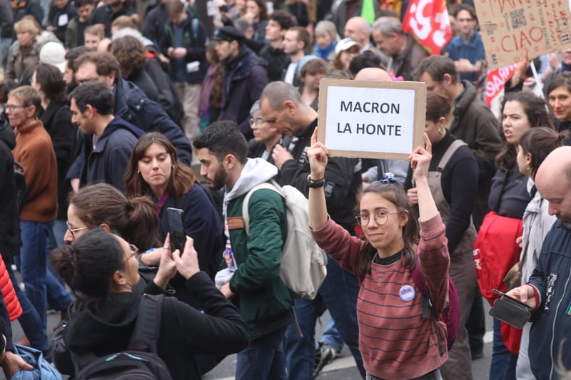 PARIS 1 : Manifestation contre la Loi Retraite, 23 mars 2023