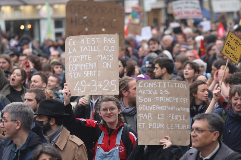 PARIS 1 : Manifestation contre la Loi Retraite, 23 mars 2023