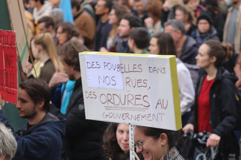 PARIS 1 : Manifestation contre la Loi Retraite, 23 mars 2023