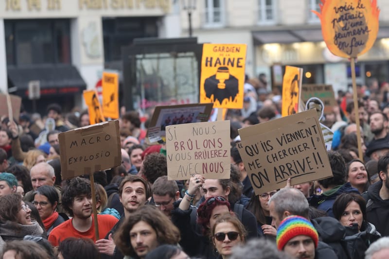 PARIS 1 : Manifestation contre la Loi Retraite, 23 mars 2023