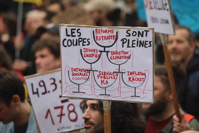 PARIS 1 : Manifestation contre la Loi Retraite, 23 mars 2023