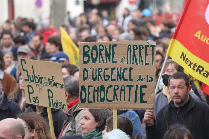 PARIS 1 : Manifestation contre la Loi Retraite, 23 mars 2023