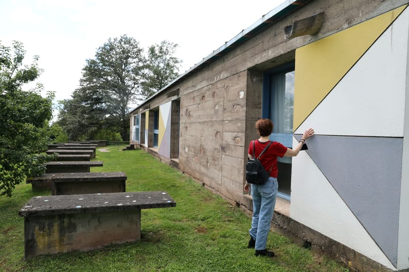 1. VOSGES : Ronchamp, Chapelle Notre Dame du Haut (Le Corbusier)