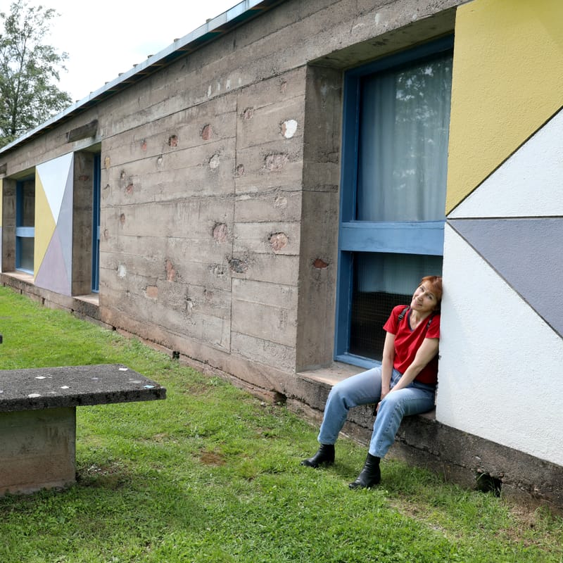 1. VOSGES : Ronchamp, Chapelle Notre Dame du Haut (Le Corbusier)
