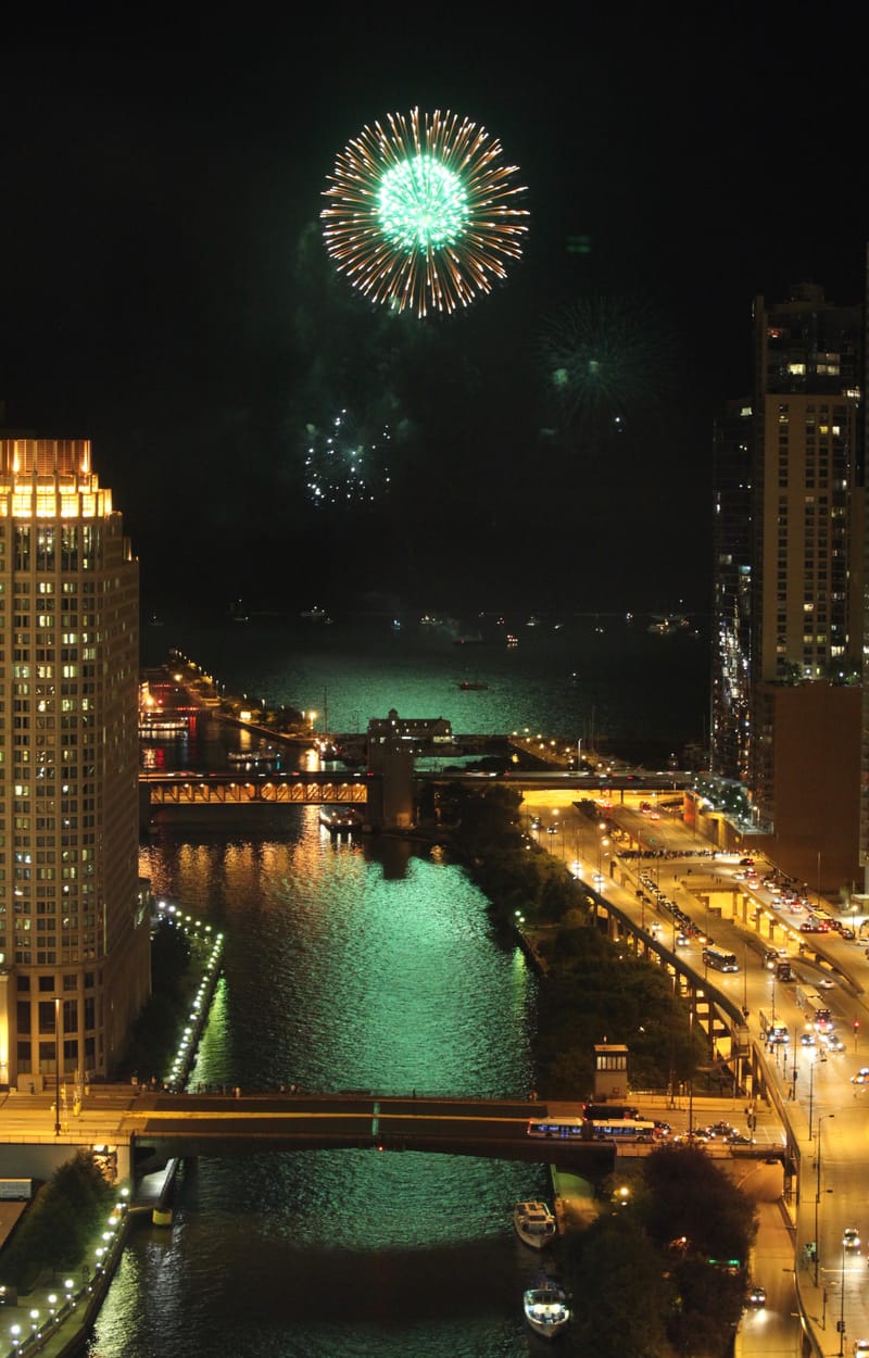 1. Chicago City : Skyline et lac Michigan