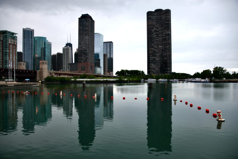 1. Chicago City : Skyline et lac Michigan