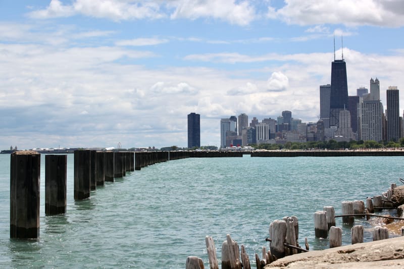 1. Chicago City : Skyline et lac Michigan