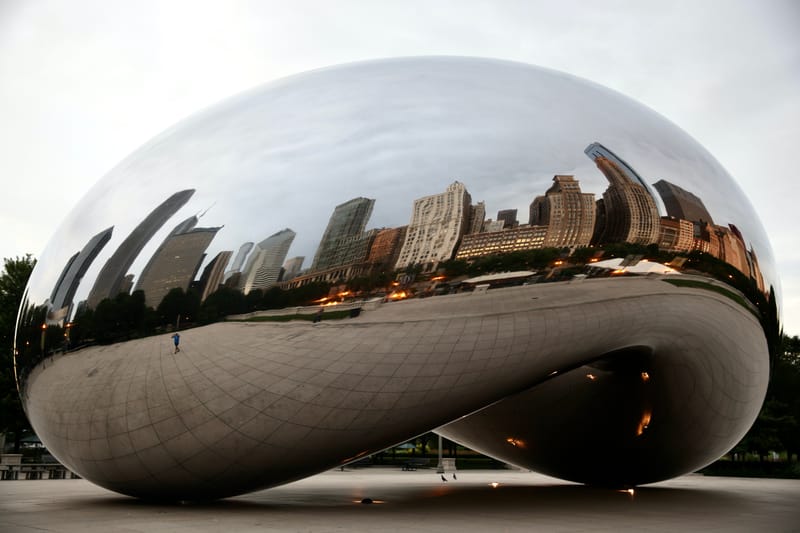 2. Chicago 2, Arts et Sculptures - Kapoor, Gerhy, Piano, FL Wright