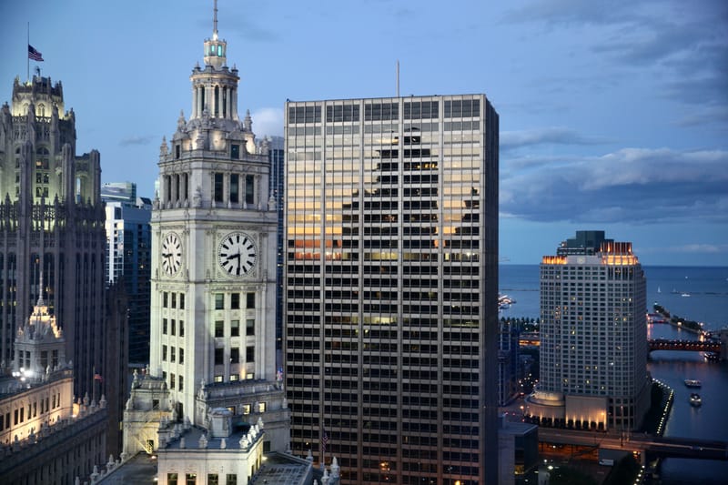 1. Chicago City : Skyline et lac Michigan