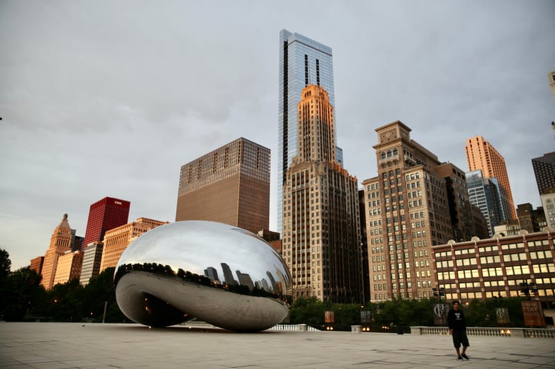 1. Chicago City : Skyline et lac Michigan