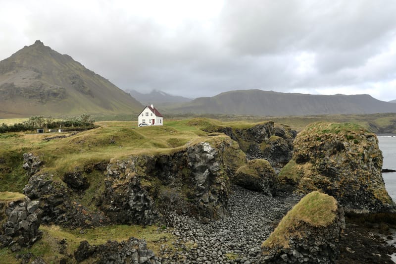 2. Fjord de l'Ouest 1 : Péninsule de Snaefellsnes, Snaefellsjokull, Arnarstapi, Kirkjokull, Grundarfjorour, Stykkisholmur