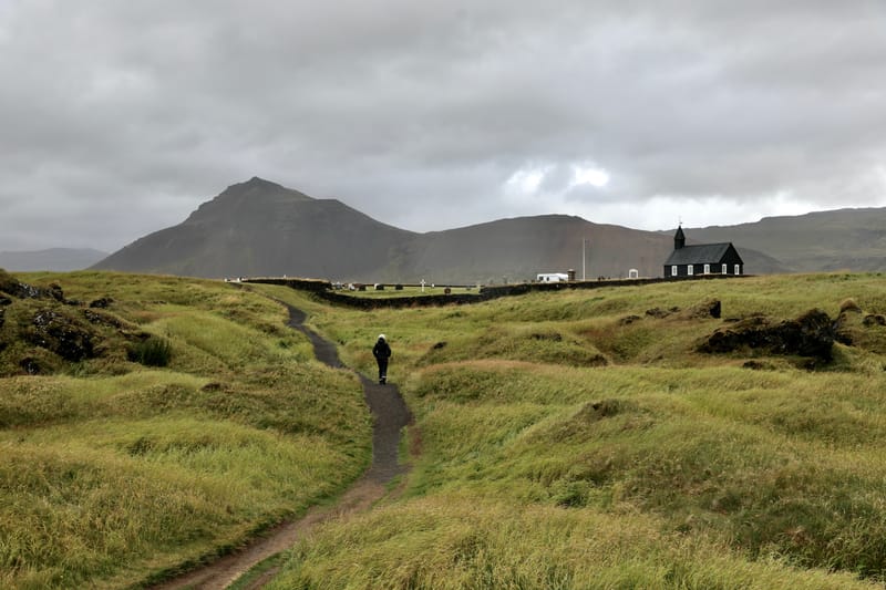 2. Fjord de l'Ouest 1 : Péninsule de Snaefellsnes, Snaefellsjokull, Arnarstapi, Kirkjokull, Grundarfjorour, Stykkisholmur