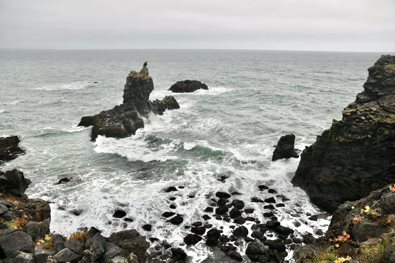 2. Fjord de l'Ouest 1 : Péninsule de Snaefellsnes, Snaefellsjokull, Arnarstapi, Kirkjokull, Grundarfjorour, Stykkisholmur