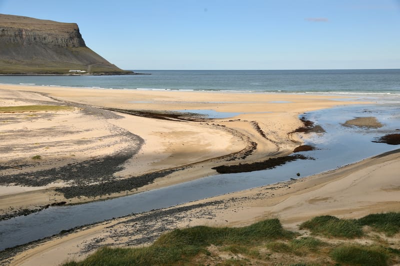 3. Fjords de l'Ouest 2 : Falaises de Latrabjarg, plage de Rauôiasandur
