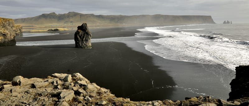 11. Sud 1 : Black Beach et la péninsule de Dirholaey